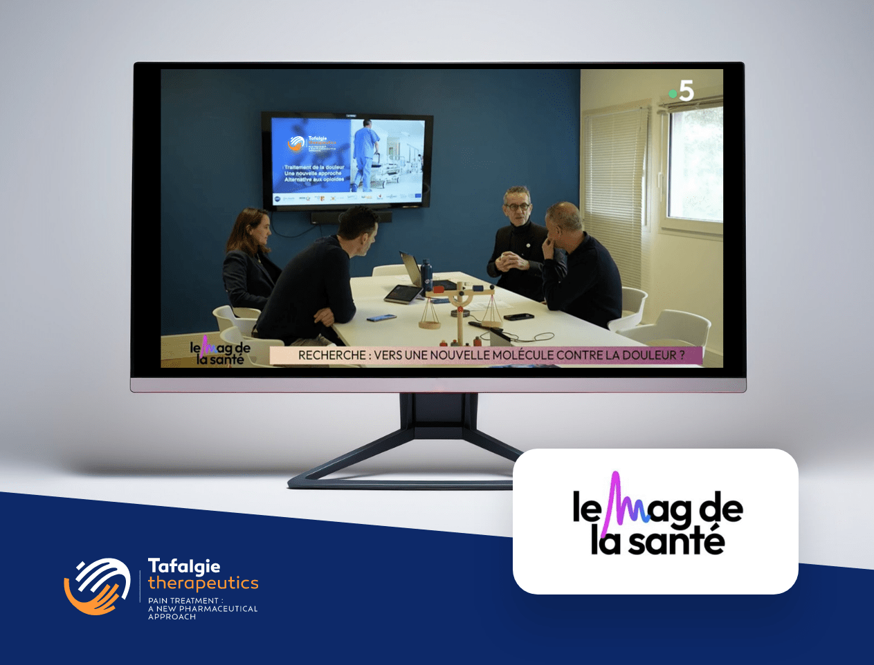 Le Magazine de la Santé - Recherche : Vers une nouvelle molécule contre la douleur ?